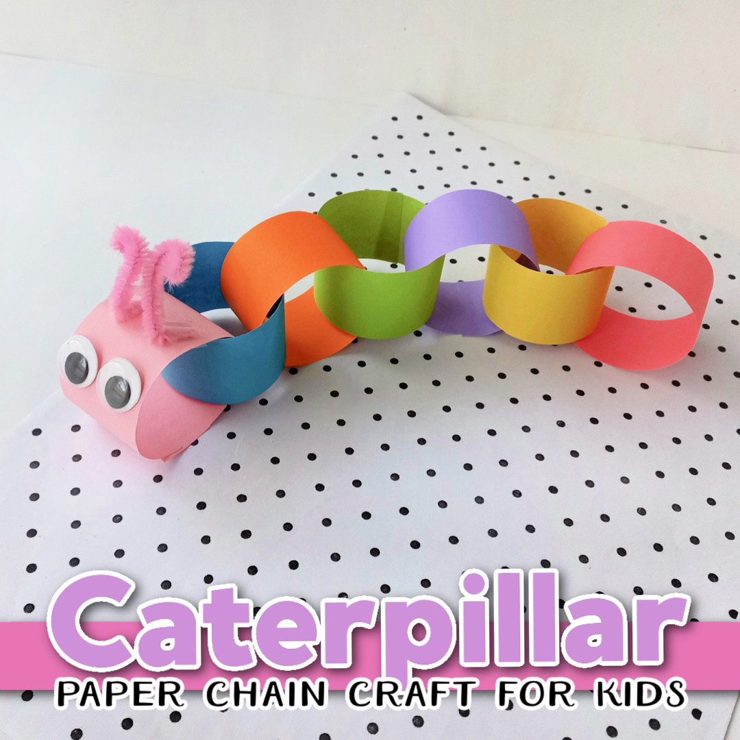 Paper Chain Caterpillar Craft